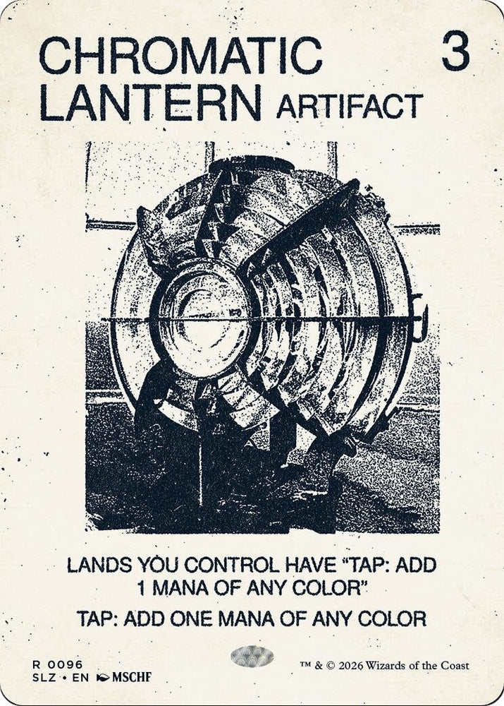 Image for Chromatic Lantern (0096) (96) (Secret Lair x MSCHF: The Zeta Set) (SLZ) - Magic: The Gathering