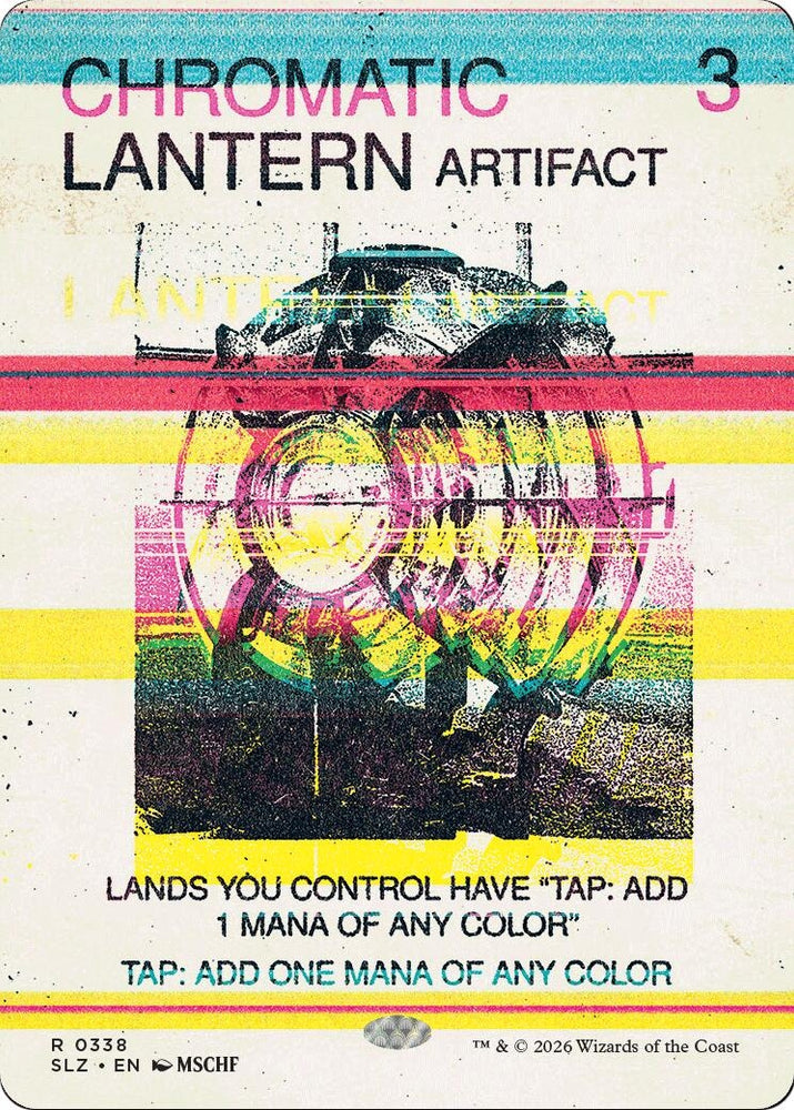 Image for Chromatic Lantern (0338) (338) (Secret Lair x MSCHF: The Zeta Set) (SLZ) - Magic: The Gathering