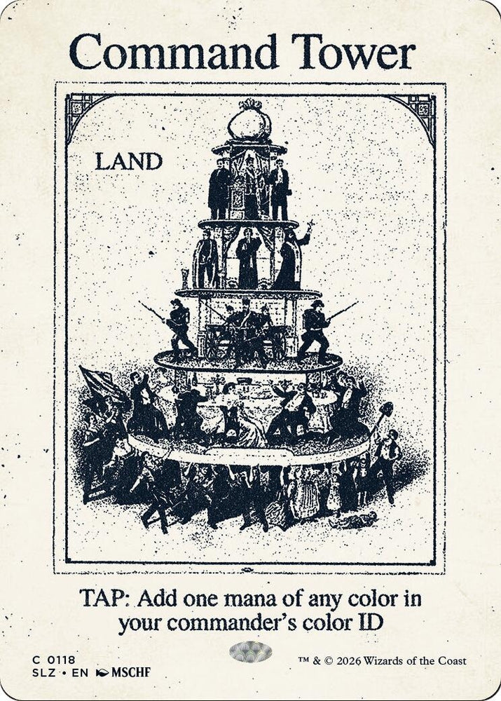 Image for Command Tower (0118) (118) (Secret Lair x MSCHF: The Zeta Set) (SLZ) - Magic: The Gathering