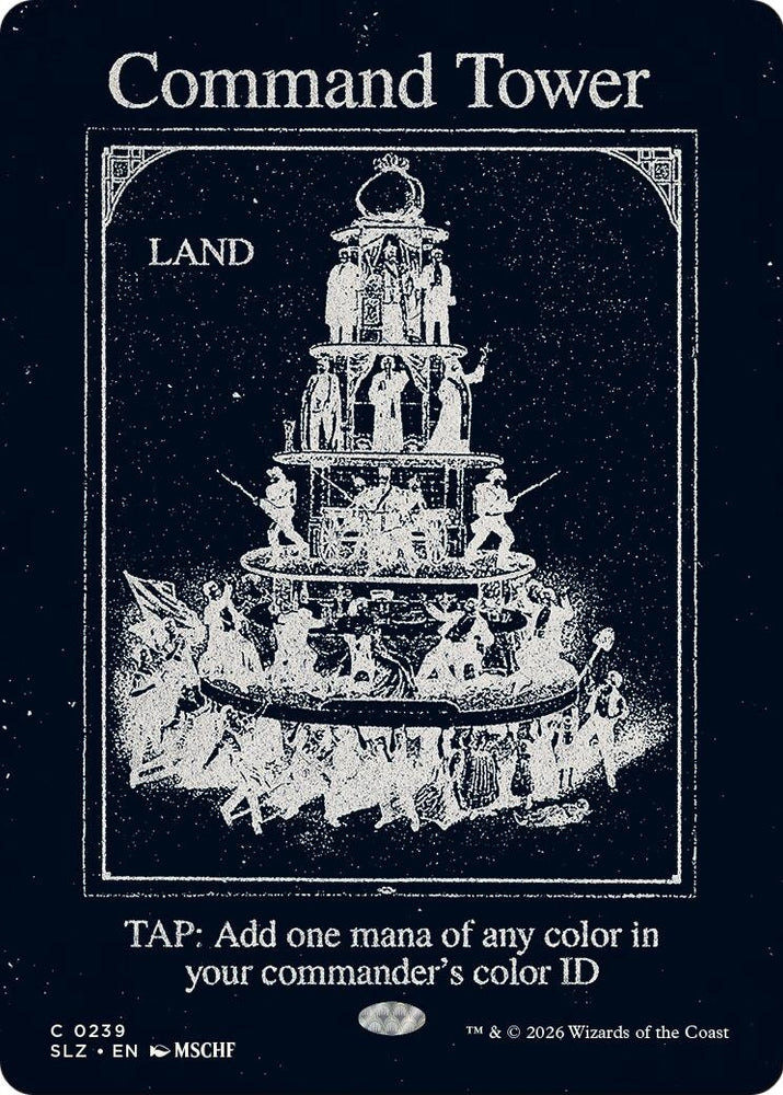 Image for Command Tower (0239) (239) (Secret Lair x MSCHF: The Zeta Set) (SLZ) - Magic: The Gathering