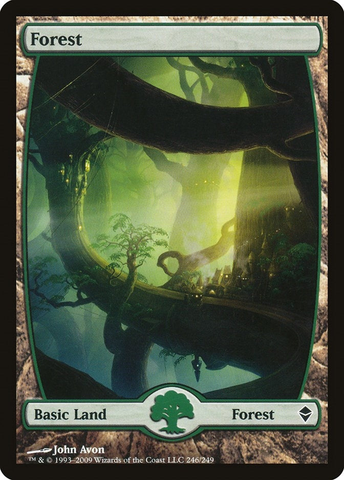 Image for Forest (246) - Full Art (246) [Zendikar]