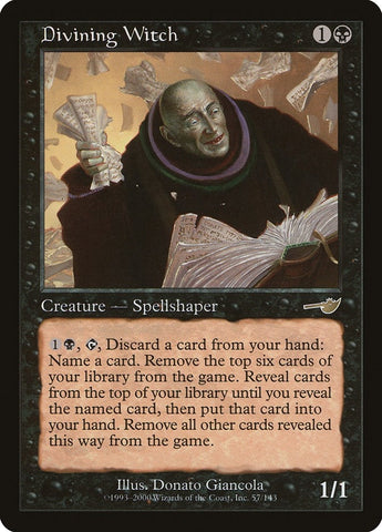 Image for Divining Witch (57) [Nemesis]