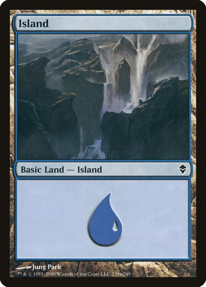 Image for Island (235a) (235a) [Zendikar]