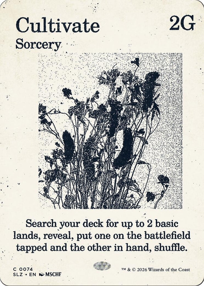 Image for Cultivate (0074) (74) (Secret Lair x MSCHF: The Zeta Set) (SLZ) - Magic: The Gathering