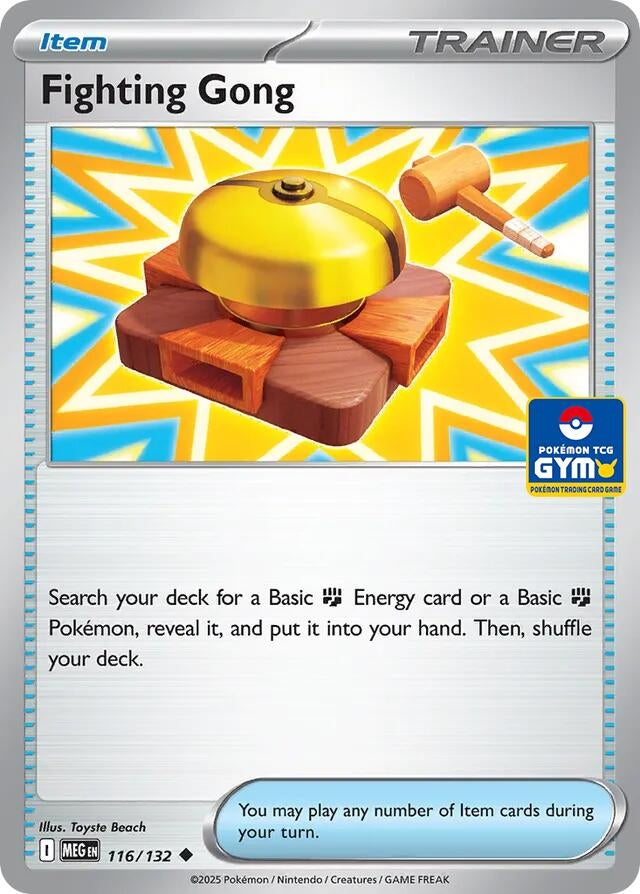 Image for Fighting Gong - 116/132 (GYM) (116/132) (Southeast Asia Exclusives) (SEA) - Pokemon