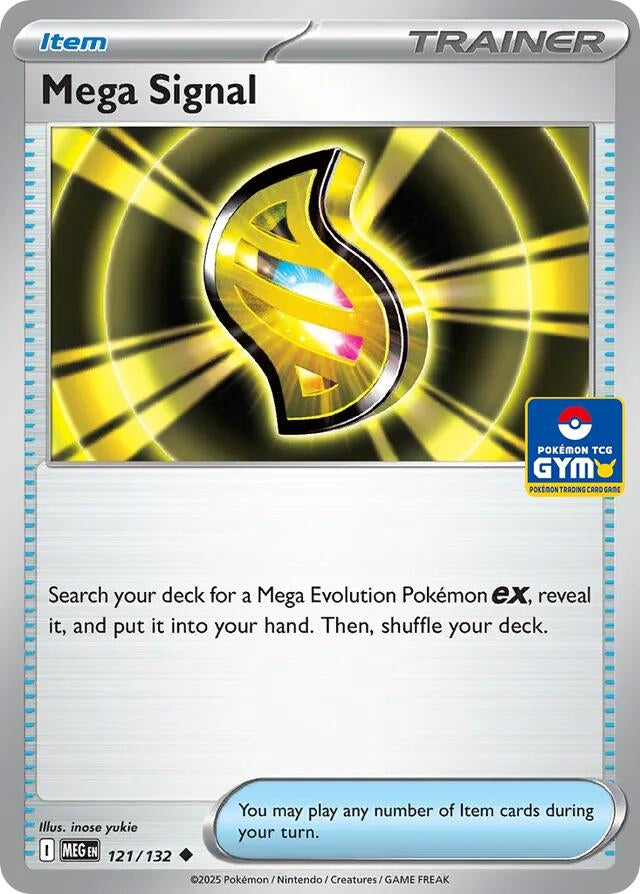 Image for Mega Signal - 121/132 (GYM) (121/132) (Southeast Asia Exclusives) (SEA) - Pokemon