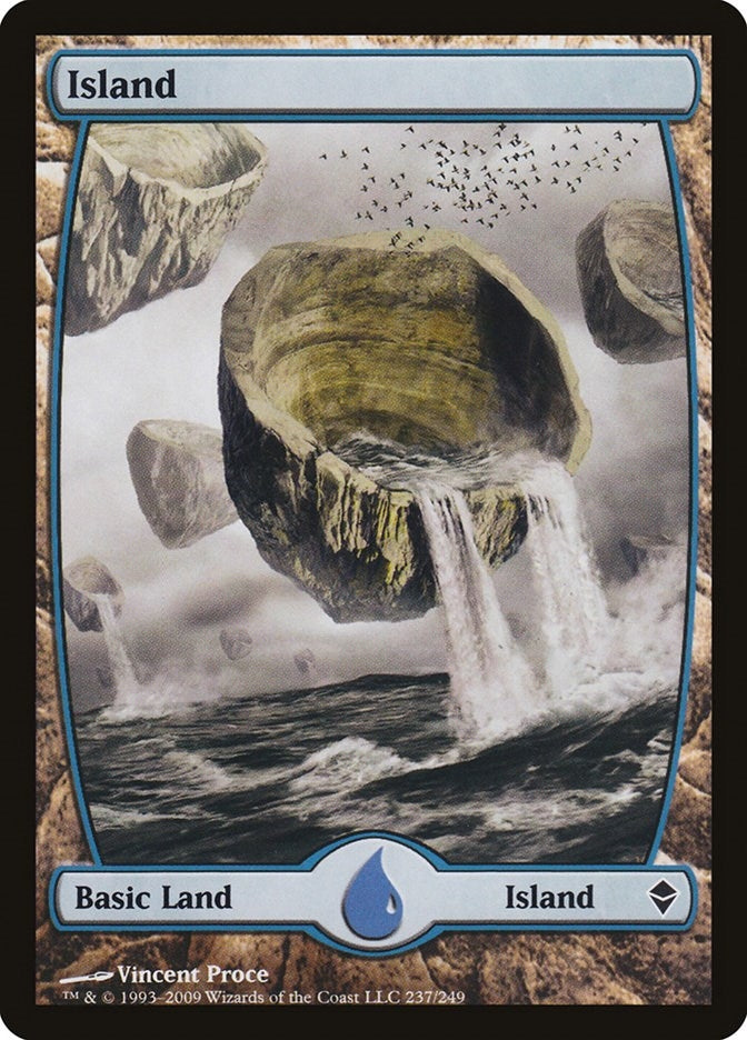 Image for Island (237) - Full Art (237) [Zendikar]