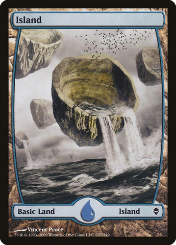 Image for Island (237) - Full Art (237) [Zendikar]