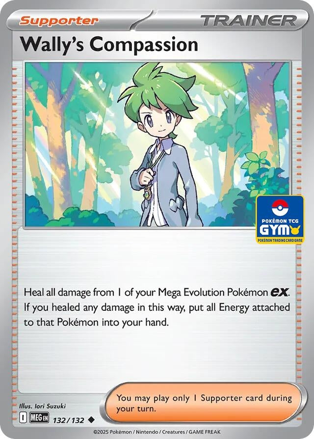 Image for Wally's Compassion - 132/132 (GYM) (132/132) (Southeast Asia Exclusives) (SEA) - Pokemon