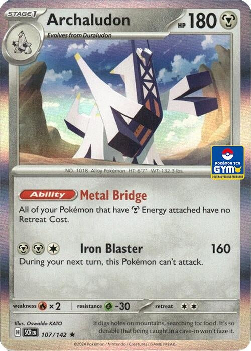 Image for Archaludon - 107/142 (GYM) (107/142) (Southeast Asia Exclusives) (SEA) - Pokemon