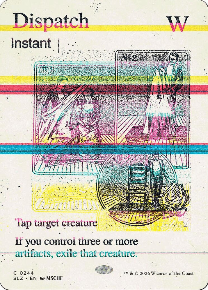 Image for Dispatch (0244) (244) (Secret Lair x MSCHF: The Zeta Set) (SLZ) - Magic: The Gathering