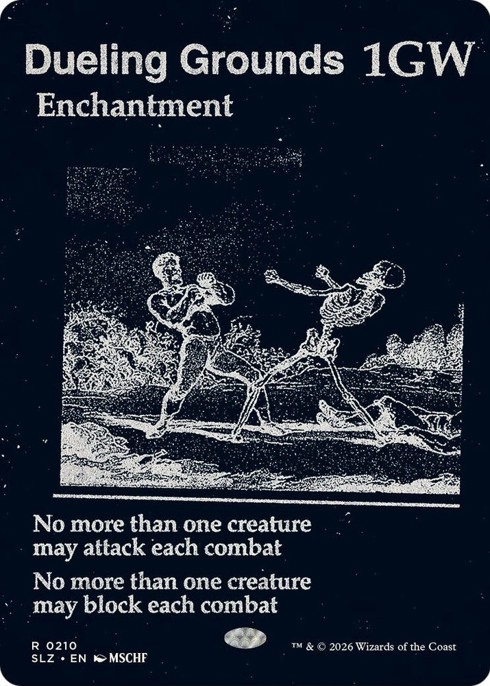 Image for Dueling Grounds (0210) (210) (Secret Lair x MSCHF: The Zeta Set) (SLZ) - Magic: The Gathering