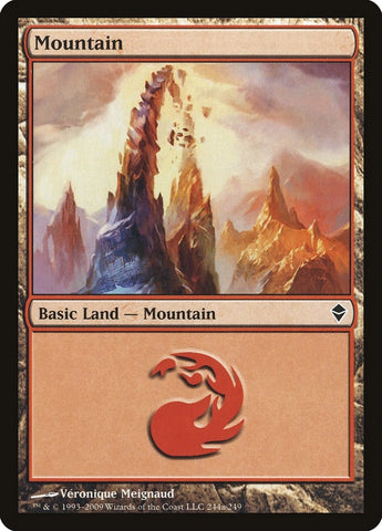 Image for Mountain (244a) (244a) [Zendikar]