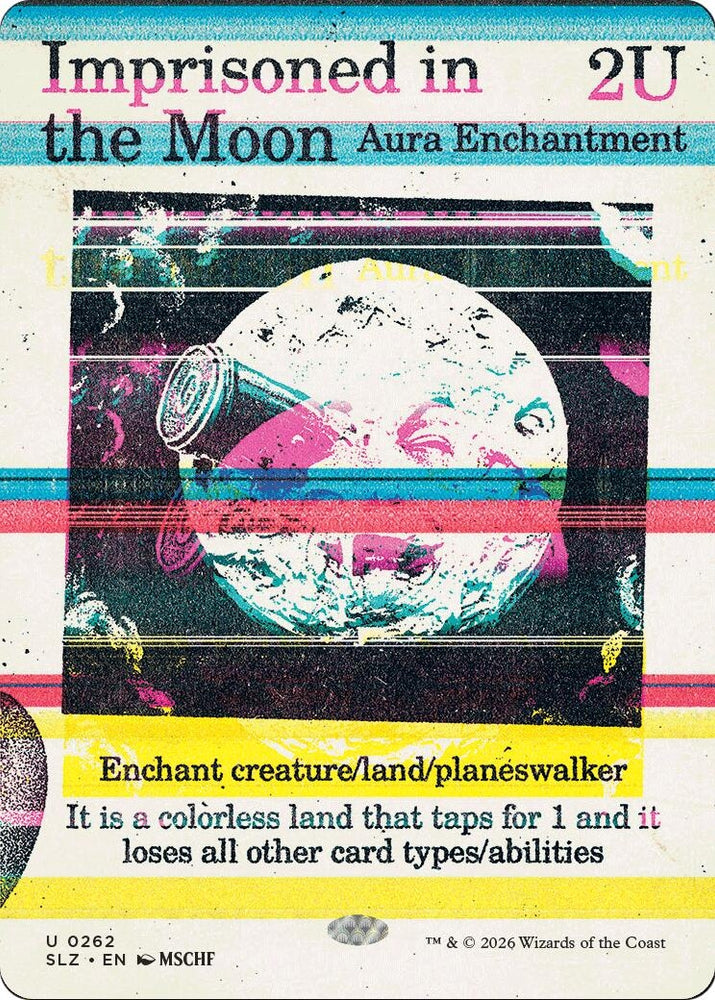 Image for Imprisoned in the Moon (0262) (262) (Secret Lair x MSCHF: The Zeta Set) (SLZ) - Magic: The Gathering