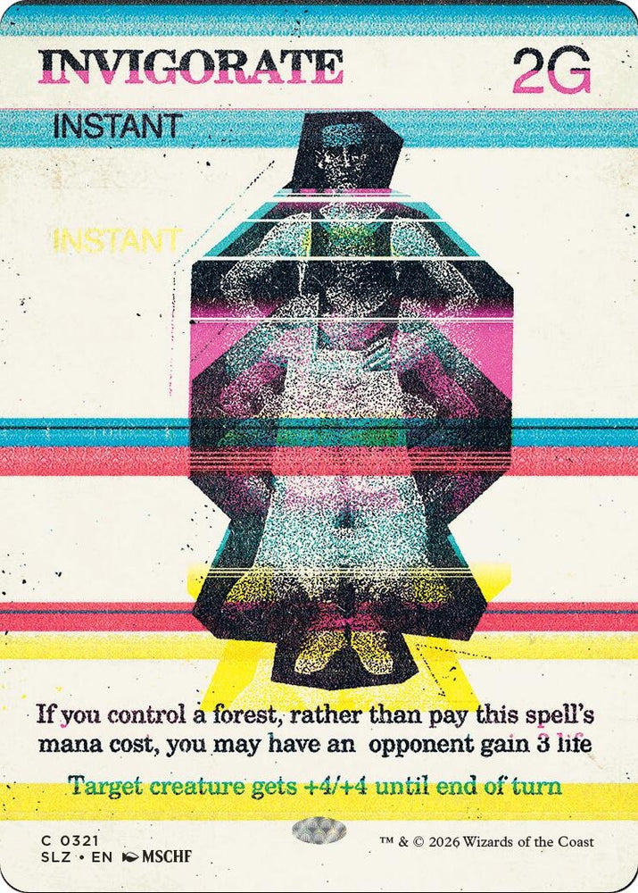 Image for Invigorate (0321) (321) (Secret Lair x MSCHF: The Zeta Set) (SLZ) - Magic: The Gathering