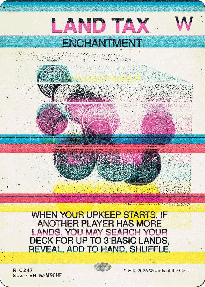 Image for Land Tax (0247) (247) (Secret Lair x MSCHF: The Zeta Set) (SLZ) - Magic: The Gathering