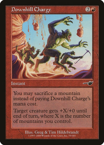 Image for Downhill Charge (79) [Nemesis]