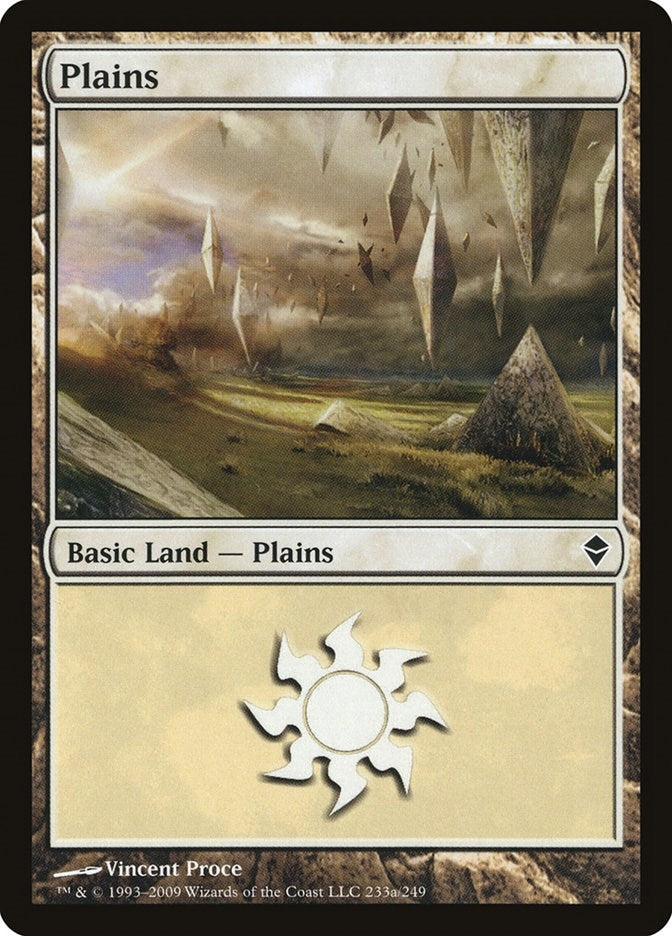 Image for Plains (233a) (233a) [Zendikar]