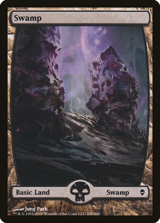 Image for Swamp (239) - Full Art (239) [Zendikar]