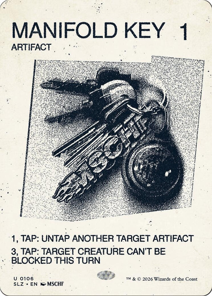 Image for Manifold Key (0106) (106) (Secret Lair x MSCHF: The Zeta Set) (SLZ) - Magic: The Gathering