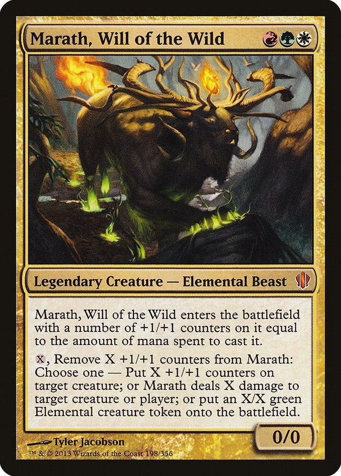 Image for Marath, Will of the Wild (198) [Commander 2013]