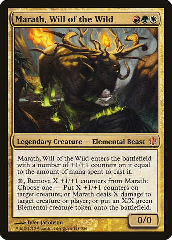 Image for Marath, Will of the Wild (198) [Commander 2013]
