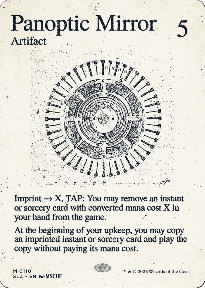 Image for Panoptic Mirror (0110) (110) (Secret Lair x MSCHF: The Zeta Set) (SLZ) - Magic: The Gathering