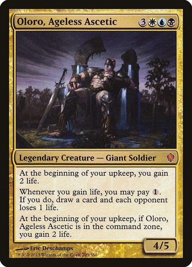 Image for Oloro, Ageless Ascetic (203) [Commander 2013]