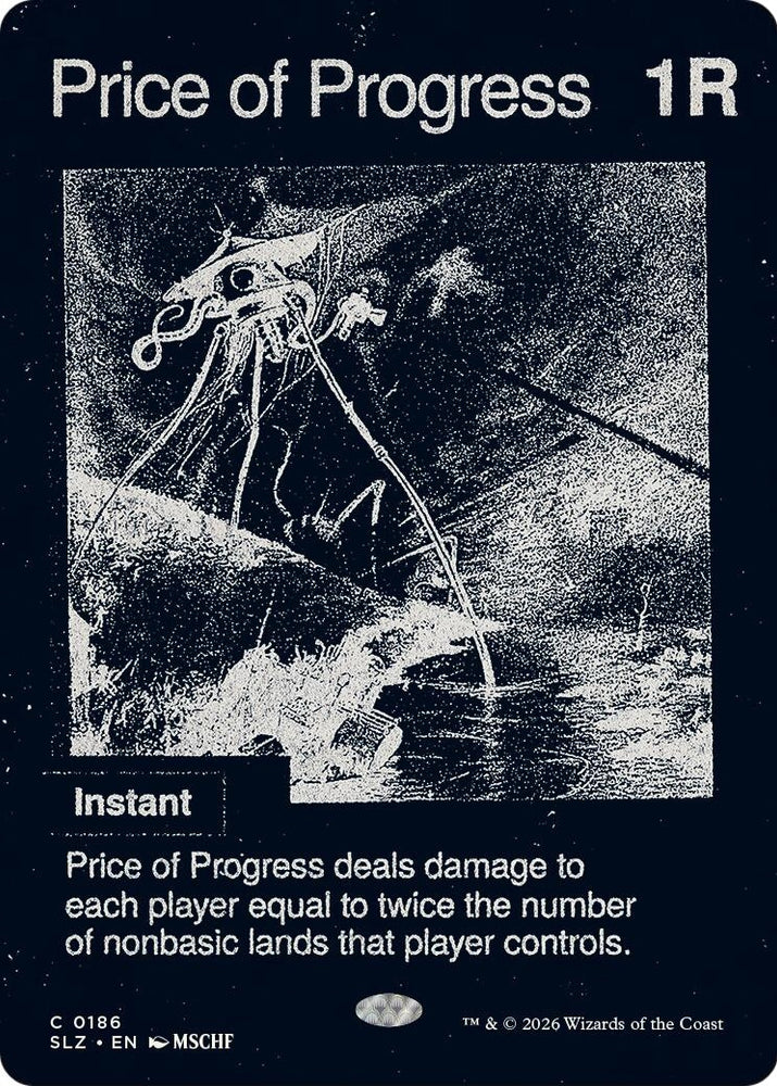 Image for Price of Progress (0186) (186) (Secret Lair x MSCHF: The Zeta Set) (SLZ) - Magic: The Gathering
