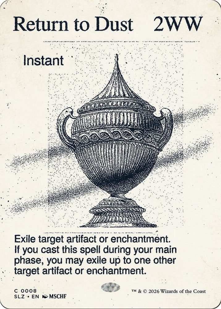 Image for Return to Dust (0008) (8) (Secret Lair x MSCHF: The Zeta Set) (SLZ) - Magic: The Gathering
