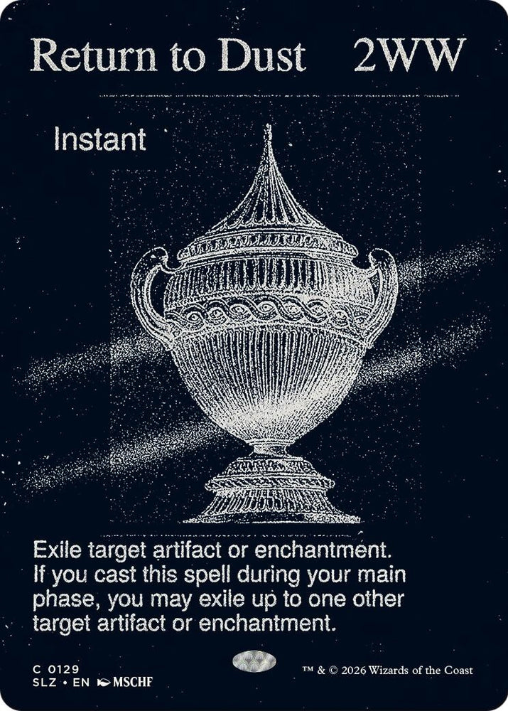 Image for Return to Dust (0129) (129) (Secret Lair x MSCHF: The Zeta Set) (SLZ) - Magic: The Gathering