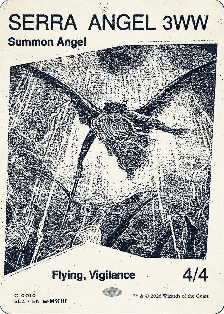 Image for Serra Angel (0010) (10) (Secret Lair x MSCHF: The Zeta Set) (SLZ) - Magic: The Gathering