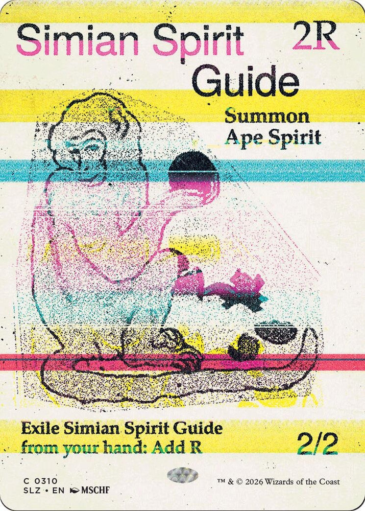 Image for Simian Spirit Guide (0310) (310) (Secret Lair x MSCHF: The Zeta Set) (SLZ) - Magic: The Gathering