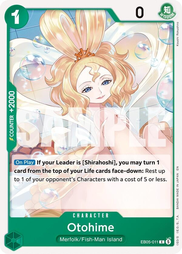 Image for Otohime (EB05-011) (Extra Booster: One Piece Heroines Edition Vol. 2) (EB05) - One Piece Card Game