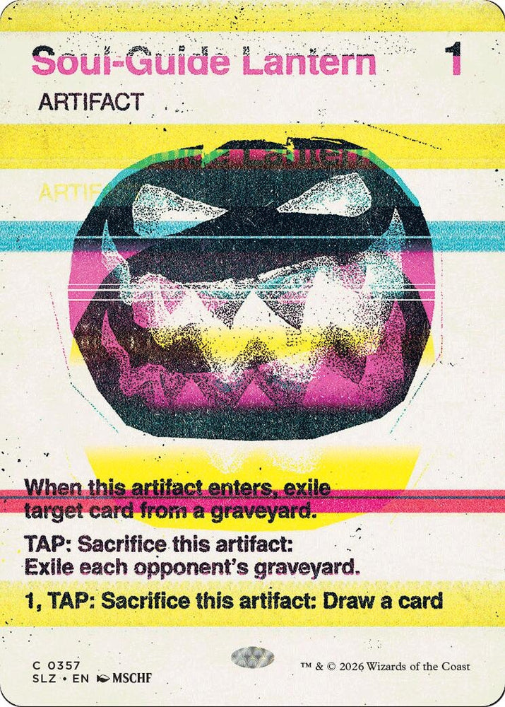 Image for Soul-Guide Lantern (0357) (357) (Secret Lair x MSCHF: The Zeta Set) (SLZ) - Magic: The Gathering