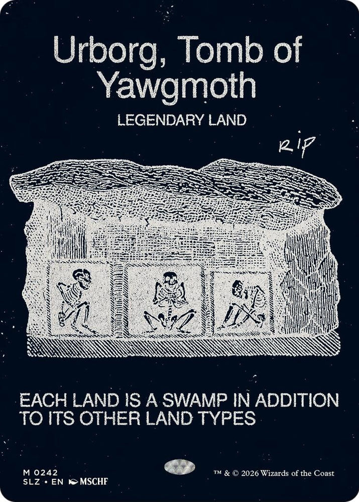 Image for Urborg, Tomb of Yawgmoth (0242) (242) (Secret Lair x MSCHF: The Zeta Set) (SLZ) - Magic: The Gathering