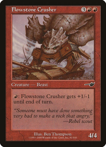 Image for Flowstone Crusher (81) [Nemesis]