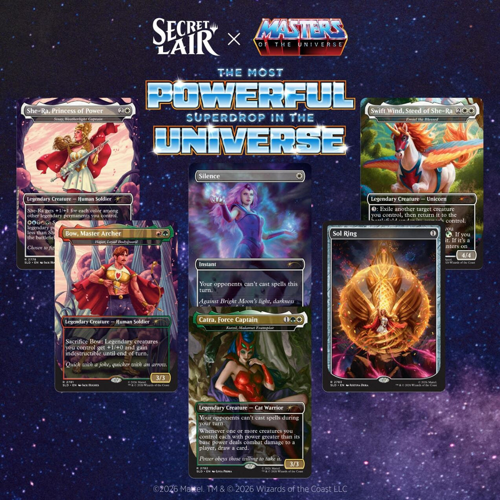 Image for Secret Lair Drop: Secret Lair x Masters of the Universe: She-Ra, Princess of Power - Non-Foil Edition - Magic: The Gathering