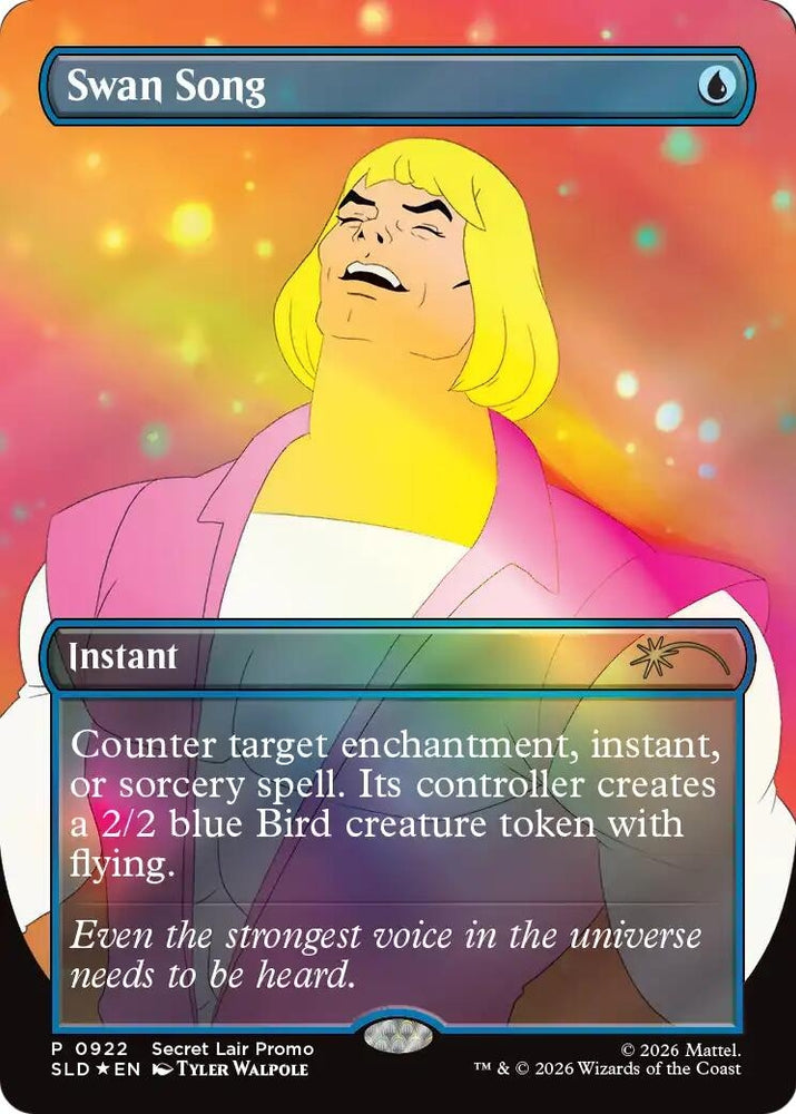 Image for Swan Song (0922) (922) (Secret Lair Drop Series) (SLD) - Magic: The Gathering