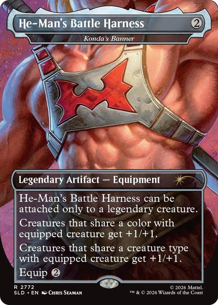 Image for He-Man's Battle Harness - Konda's Banner (2772) (Secret Lair Drop Series) (SLD) - Magic: The Gathering