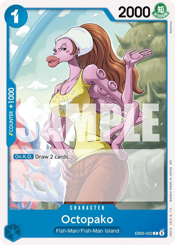 Image for Octopako (EB05-022) (Extra Booster: One Piece Heroines Edition Vol. 2) (EB05) - One Piece Card Game