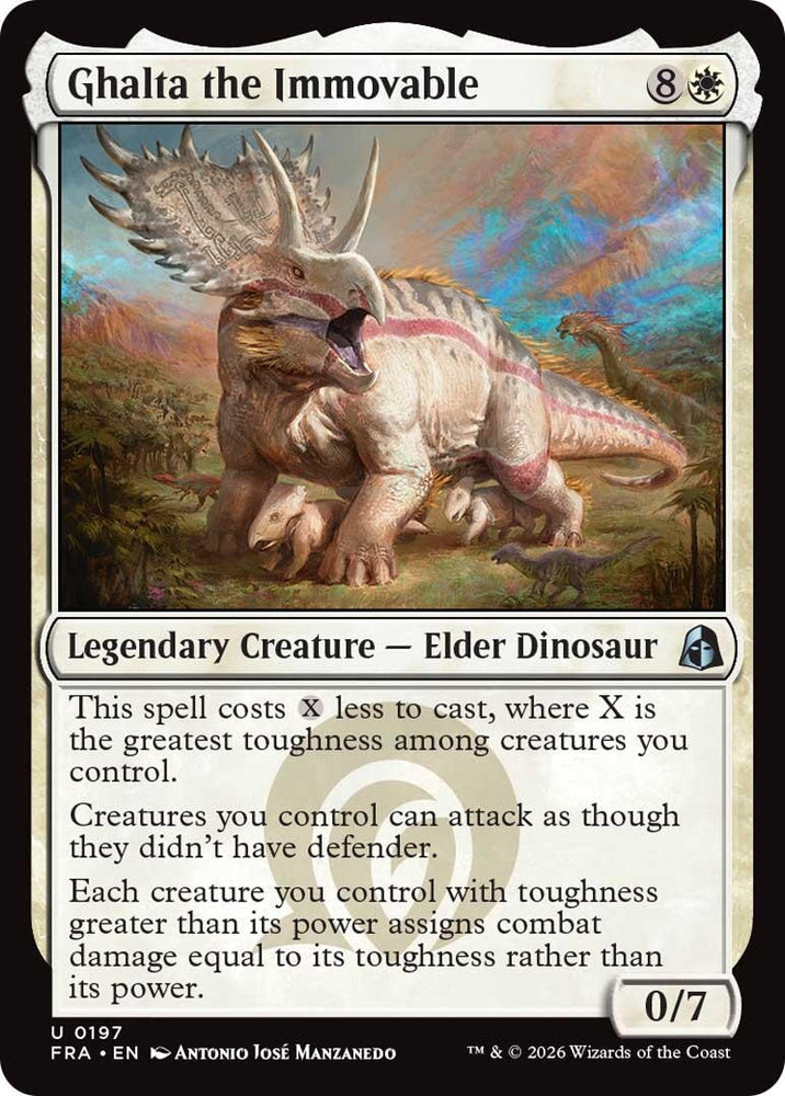 Image for Ghalta the Immovable (197) (Reality Fracture) (FRA) - Magic: The Gathering