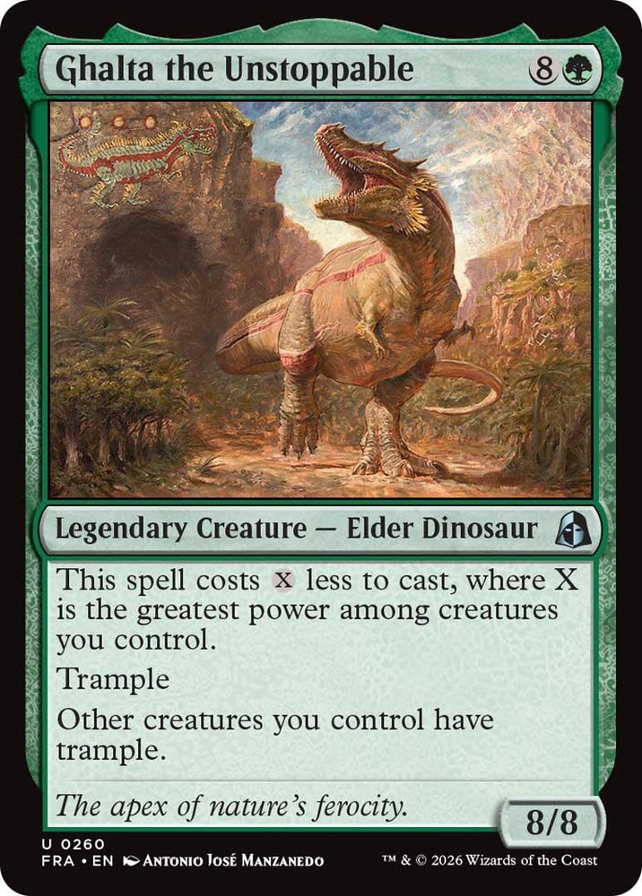 Image for Ghalta the Unstoppable (260) (Reality Fracture) (FRA) - Magic: The Gathering