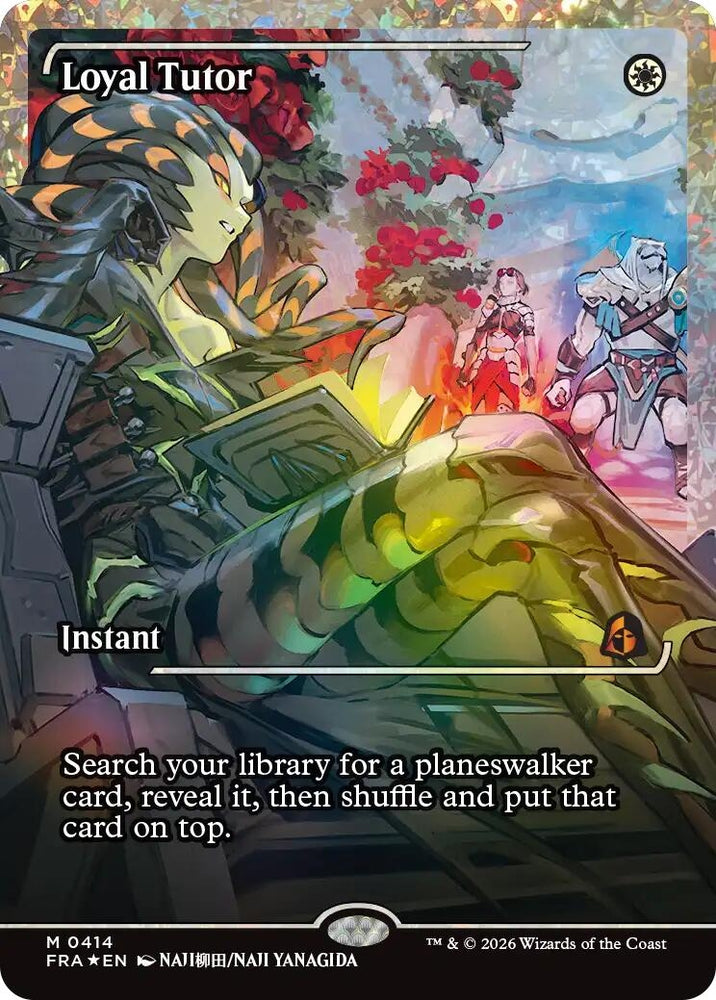 Image for Loyal Tutor (Showcase) (Fracture Foil) (414) (Reality Fracture) (FRA) - Magic: The Gathering