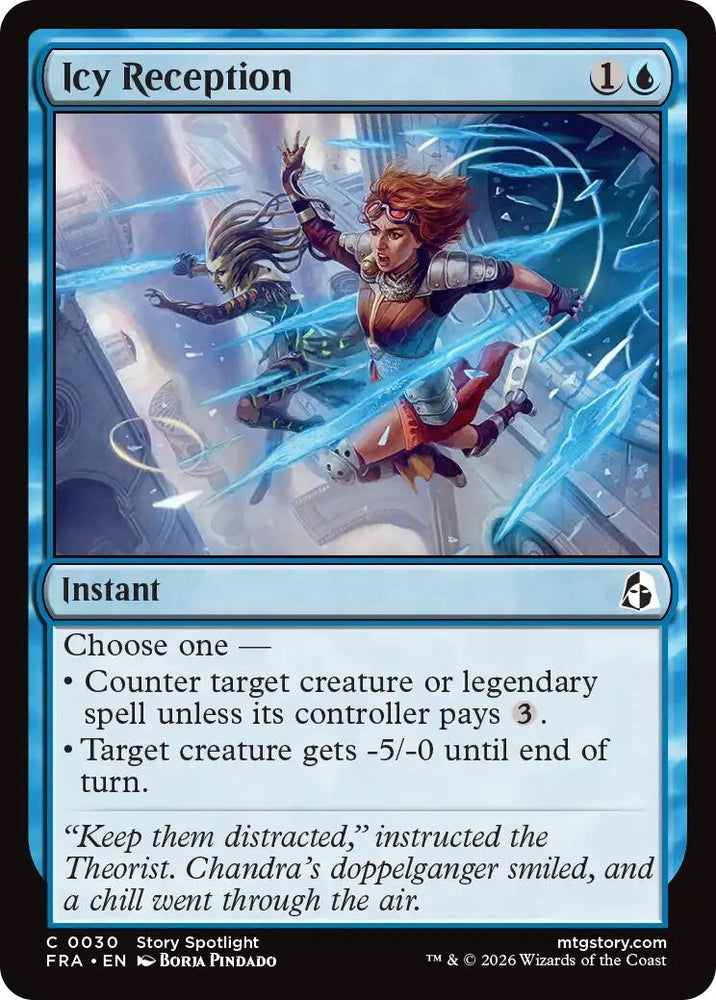 Image for Icy Reception (30) (Reality Fracture) (FRA) - Magic: The Gathering