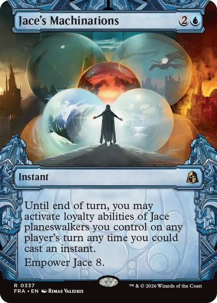 Image for Jace's Machinations (Showcase) (337) (Reality Fracture) (FRA) - Magic: The Gathering