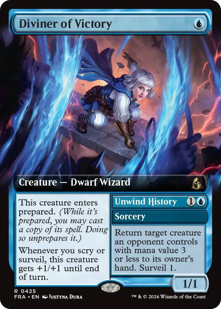 Image for Diviner of Victory (Extended) (425) (Reality Fracture) (FRA) - Magic: The Gathering