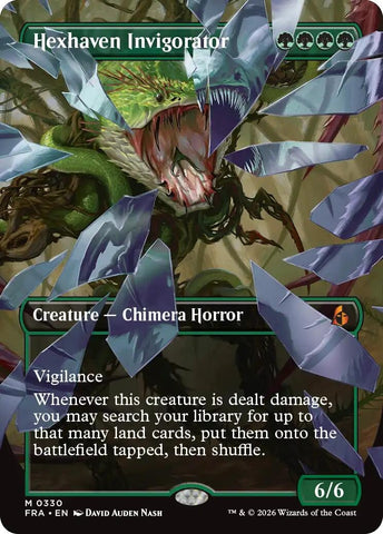 Image for Hexhaven Invigorator (Borderless) (330) (Reality Fracture) (FRA) - Magic: The Gathering