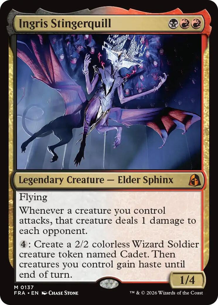 Image for Ingris Stingerquill (137) (Reality Fracture) (FRA) - Magic: The Gathering