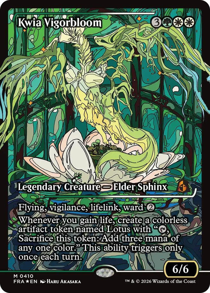 Image for Kwia Vigorbloom (Showcase) (0410) (410) (Reality Fracture) (FRA) - Magic: The Gathering